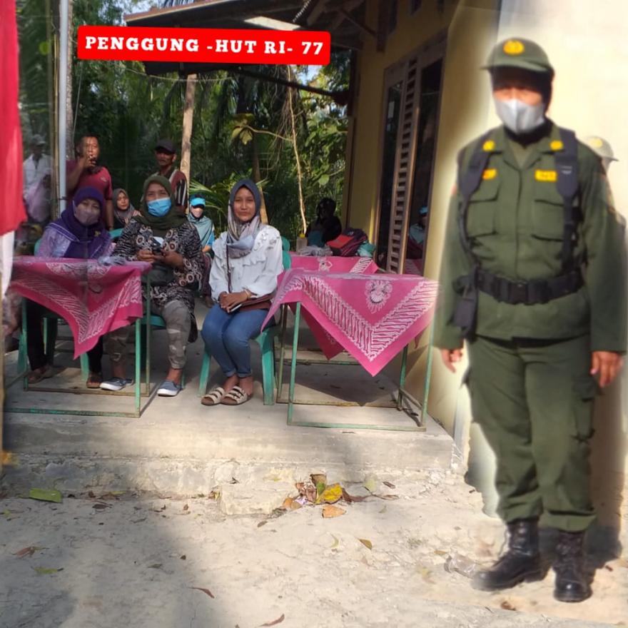 Memeriahkan HUT  RI ke 77, Menggelar Hiburan Rakyat